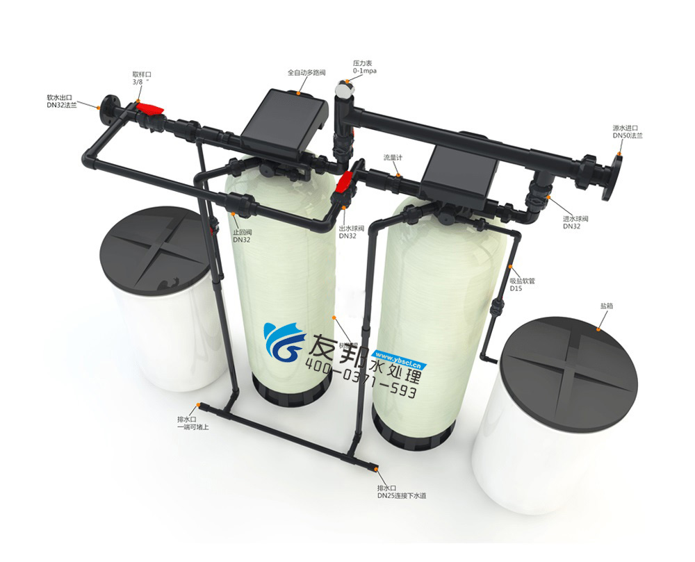 5T/H(每小時(shí)出水5噸)全自動(dòng)軟化水設(shè)備
